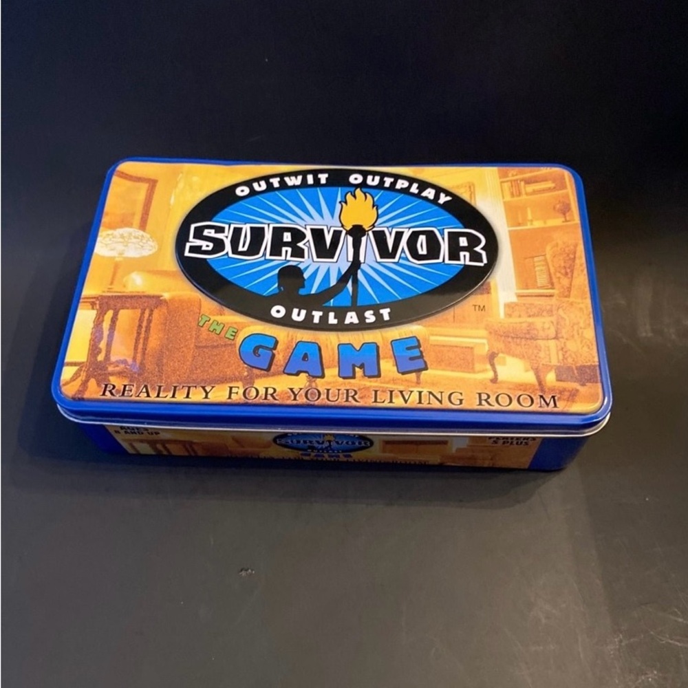 Survivor Board Game - Blue and Orange